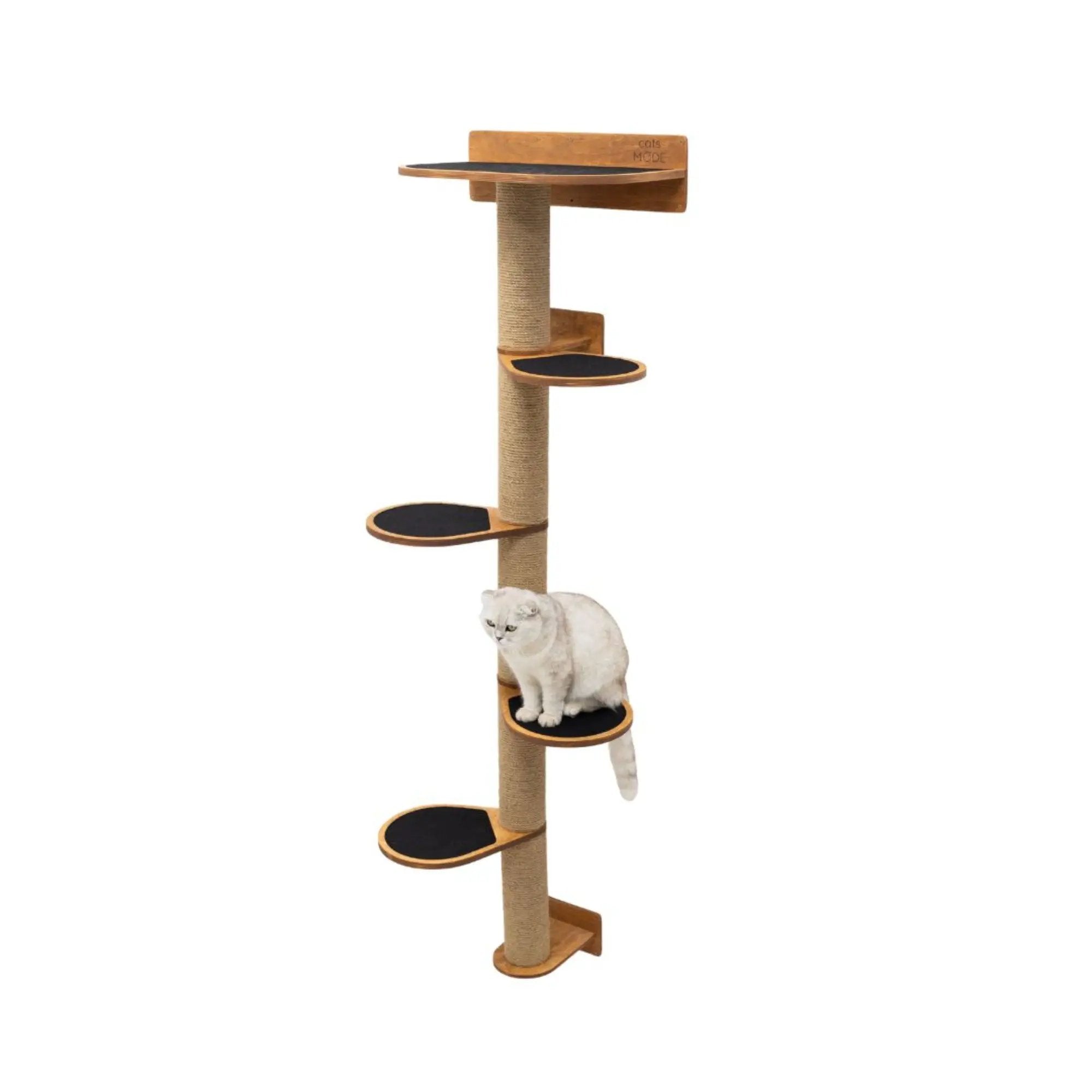 Enjoy The Wood Large Cat Tree Oak Sisal Multi Level Tower by Enjoy The Wood