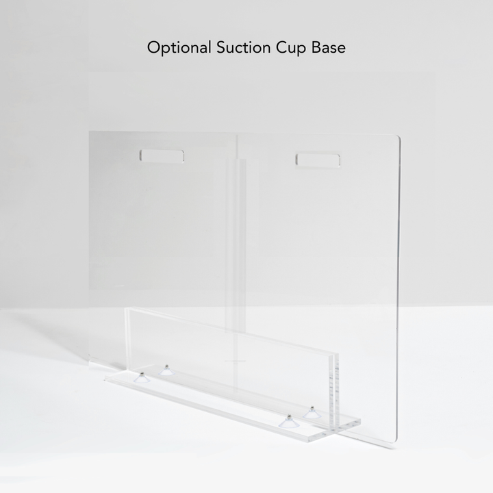 Hiddin Clear Acrylic Panel Pet Gate – Freestanding, 24 in High