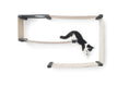 Load image into Gallery viewer, Cat Maze Wall 3-Tier Cat Tree, Catastrophic Creations cat condo with beige fabric ramps and black brackets
