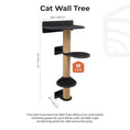 Bild in Galerie-Betrachter laden, Enjoy The Wood Medium Cat Tree Black Stylish Durable Design by Enjoy The Wood
