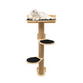 Load image into Gallery viewer, Enjoy The Wood Medium Cat Tree Wall Mounted Design For Space Saving Luxury Light Modern Home Decor by Enjoy The Wood
