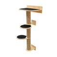 Load image into Gallery viewer, Enjoy The Wood Medium Cat Tree Wall Mounted Design For Space Saving Luxury Light Modern Home Decor by Enjoy The Wood
