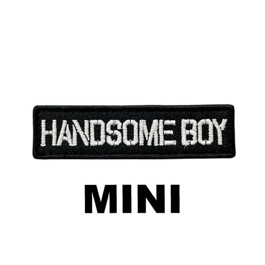 Premium Mini Handsome Boy Morale Patch Embroidered For Vests And Harnesses With Velcro Hook Backing by kiloninerpets