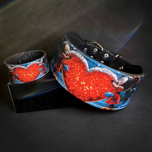 The Mickey Limited SET - Pet Collars & Harnesses from Bestia Dog Gear