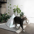 Load image into Gallery viewer, Kitty Kardboard Premium Cardboard Cat Pyramid Modern Sleek Home Decor And Cozy Cat Hideaway by KittyKardboard
