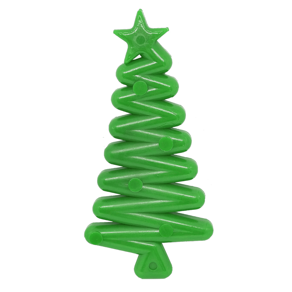 SodaPup Christmas Tree nylon dog chew toy in green