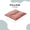 Charger l'image dans la visionneuse de la galerie, Premium Pink Modular Cat Shelf Cushion Pillow For Hexagon Modules by Enjoy The Wood
