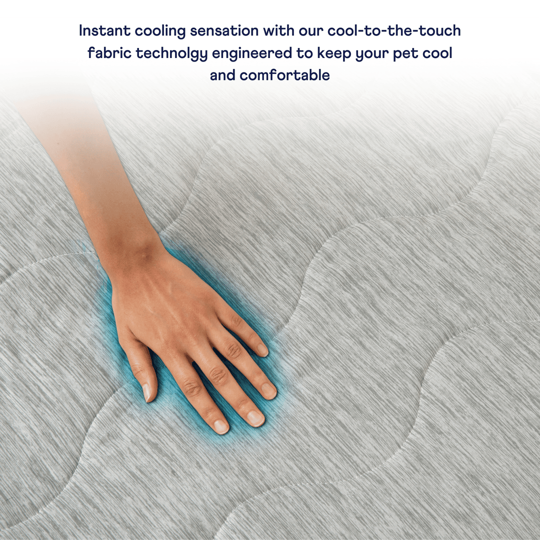 PupChill cooling waterproof blanket Arctic Grey by Paw.com.