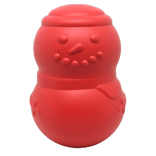 Snowman Dog Toy - Durable Winter Chew Toy for Large Dogs | USA Made