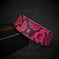 Bild in Galerie-Betrachter laden, The ''Rock Python'' collar PINK - Pet Collars & Harnesses from Bestia Dog Gear
