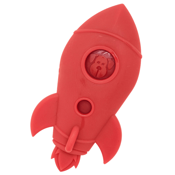 SodaPup Rocket Ship nylon dog chew toy