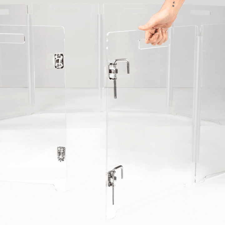 Hiddin Round Playpen Add-On Panel with Hinge