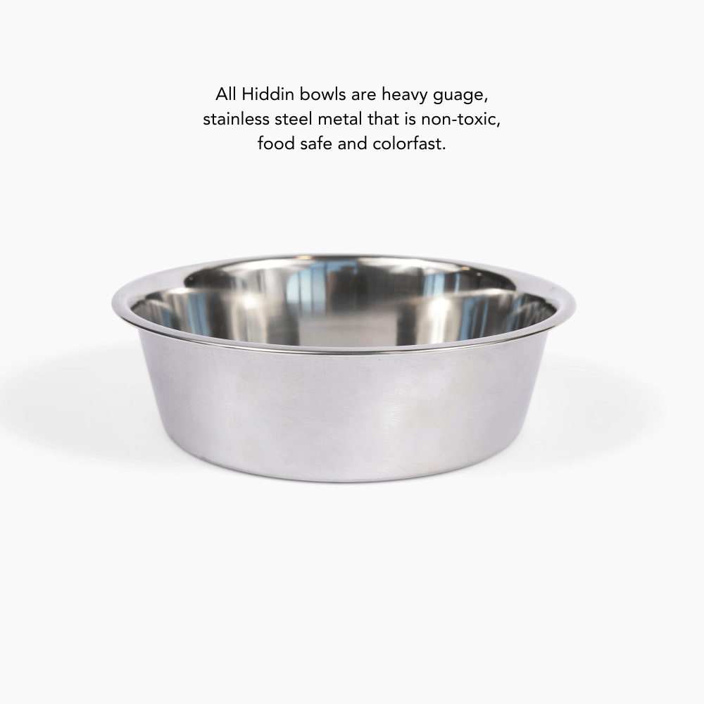 Hiddin Smoke Grey Acrylic Single Feeder – 5 in High