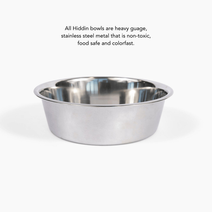 Hiddin Smoke Grey Acrylic Single Feeder – 5 in High