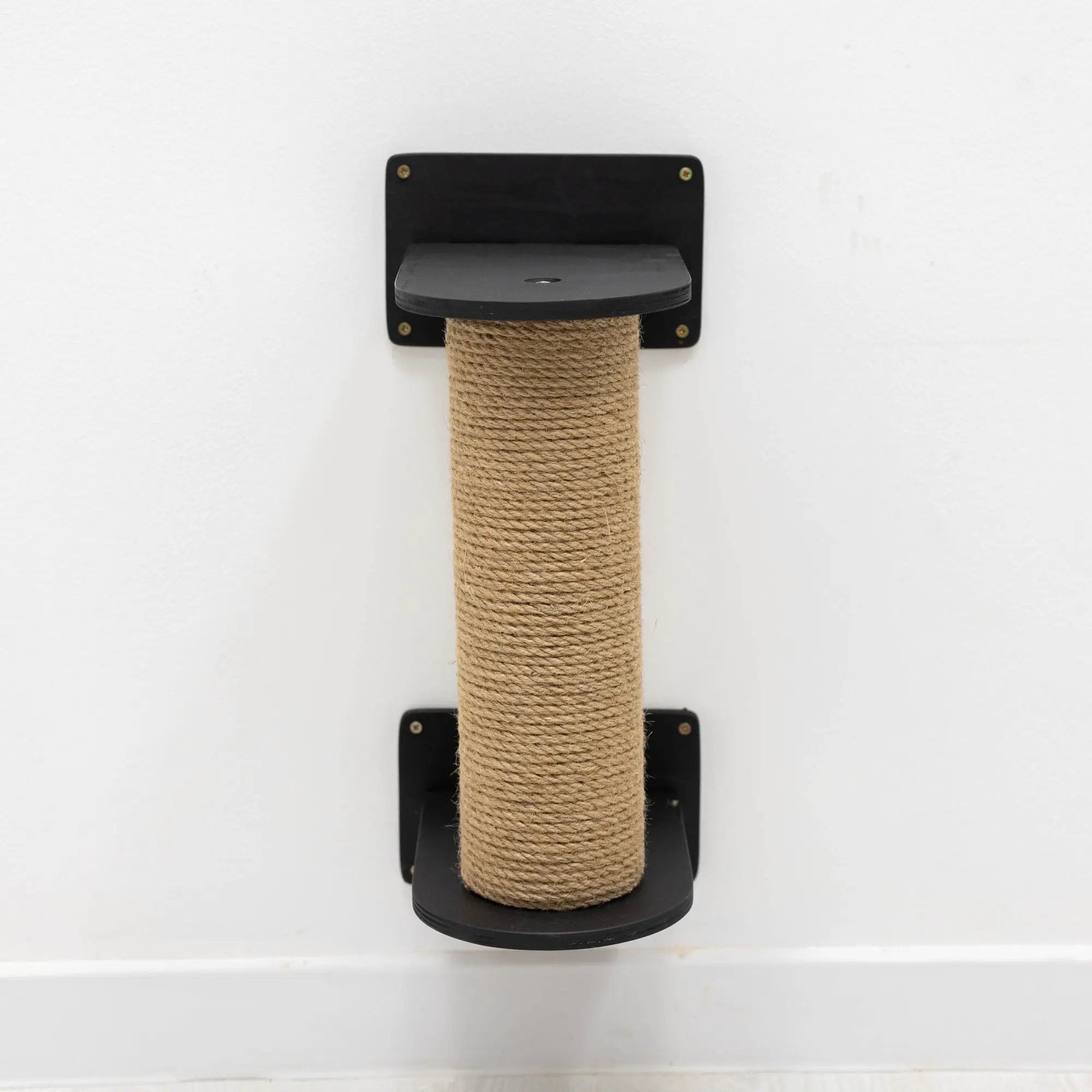 Enjoy The Wood Black Cat Tree Cushioned Indoor Sisal Climbing Post by Enjoy The Wood