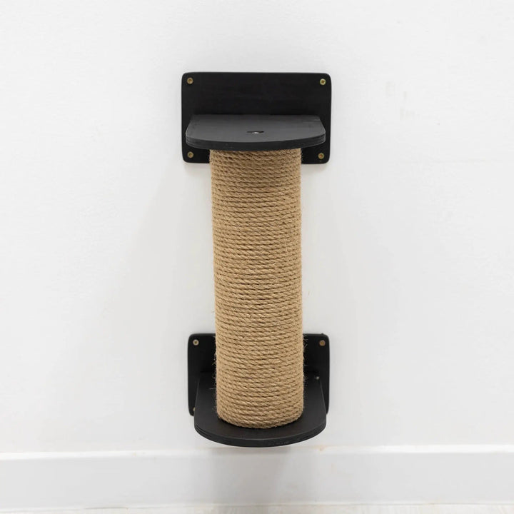 Enjoy The Wood Black Cat Tree Cushioned Indoor Sisal Climbing Post by Enjoy The Wood