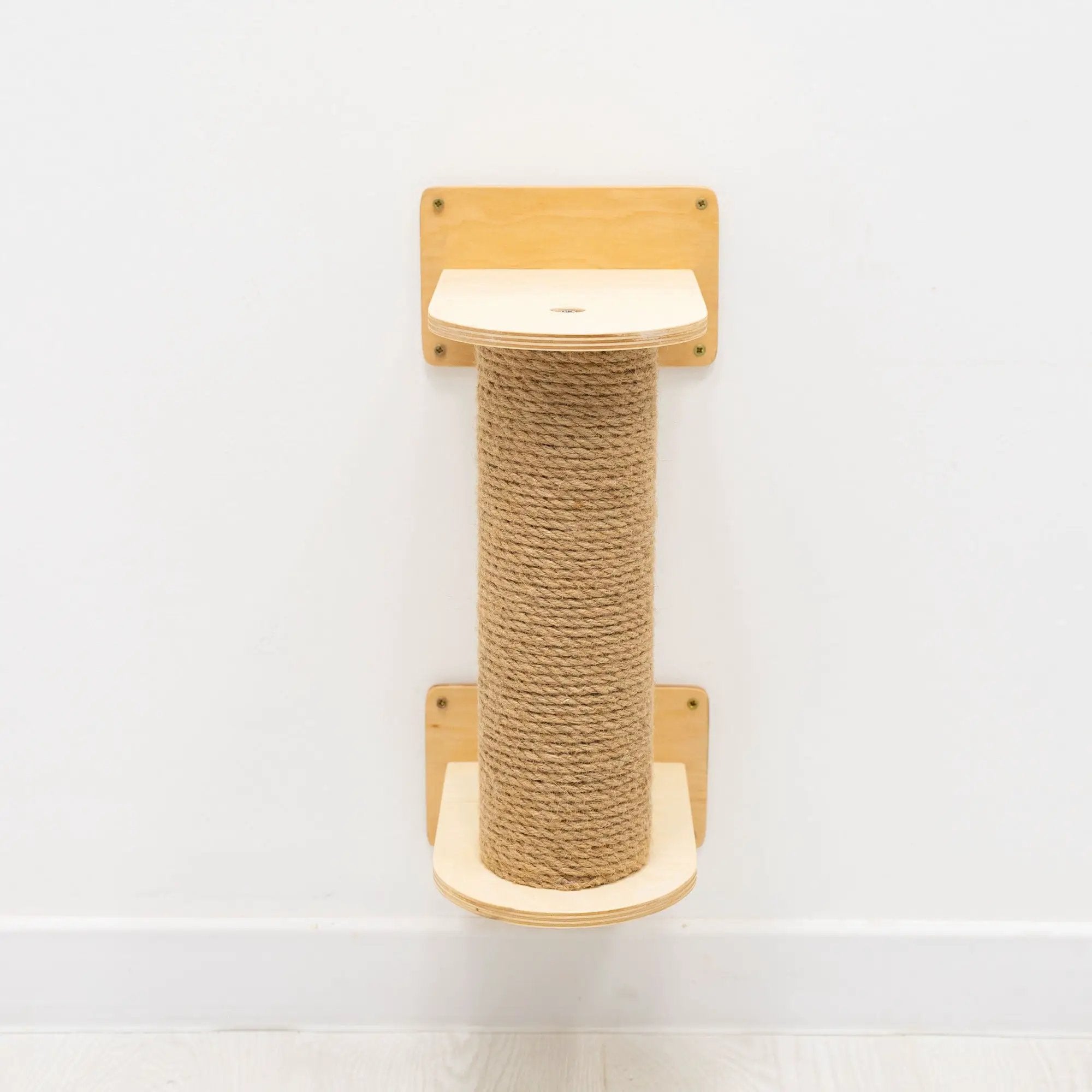 Enjoy The Wood Small Cat Tree Light Compact Safe Senior Retreat by Enjoy The Wood
