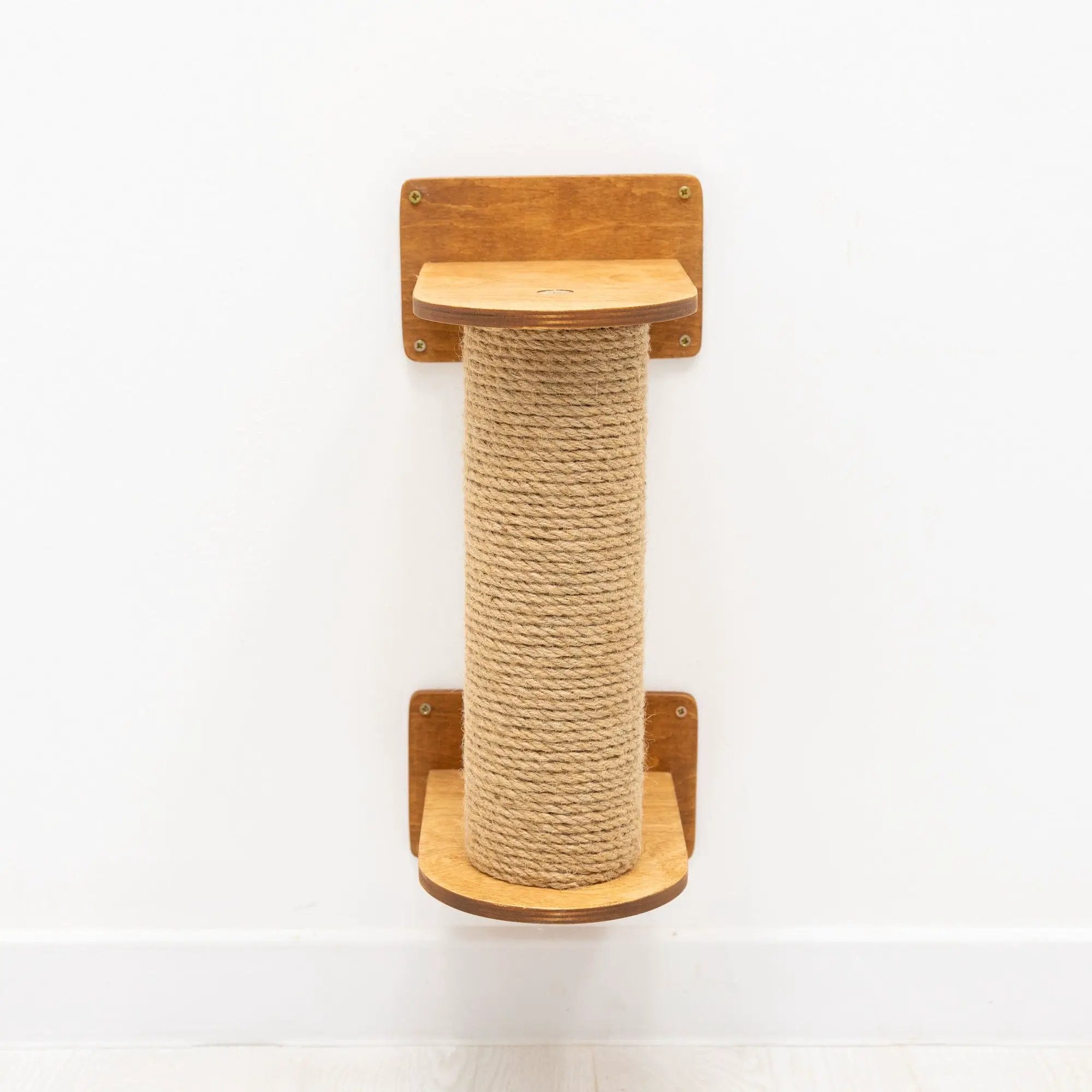 Enjoy The Wood Small Cat Tree - Oak Sturdy Sisal Indoor Scratcher by Enjoy The Wood
