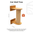 Load image into Gallery viewer, Enjoy The Wood Small Cat Tree - Oak Sturdy Sisal Indoor Scratcher by Enjoy The Wood
