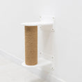 Load image into Gallery viewer, Enjoy The Wood Small Cat Tree White Plywood Frame Soft Felt Platform by Enjoy The Wood
