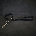 Load image into Gallery viewer, Bestia Style padded leather dog leash
