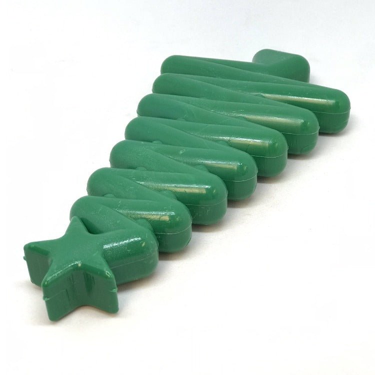 SodaPup Christmas Tree nylon dog chew toy in green, view 6