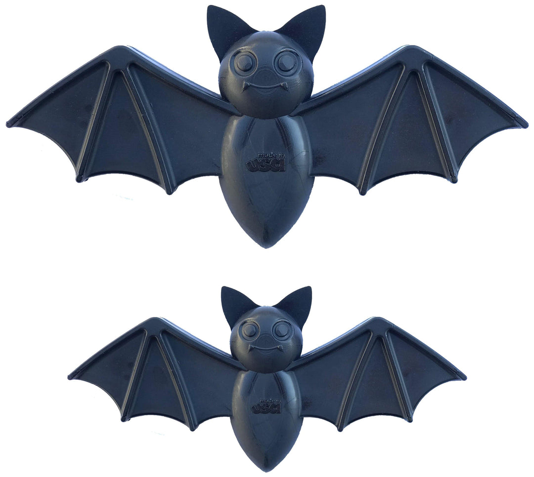 SodaPup Vampire Bat nylon dog chew toy in black, view 2