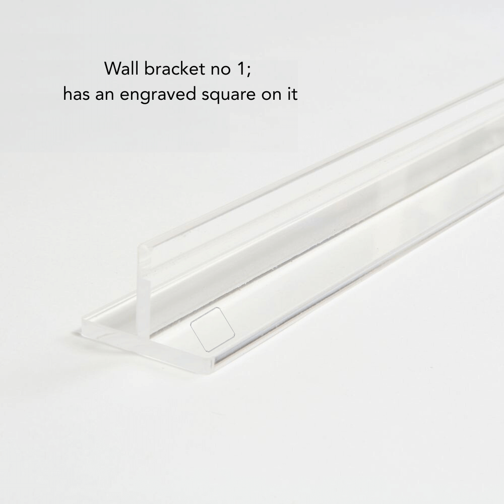 Hiddin Zig Zag Gate Replacement Wall Bracket
