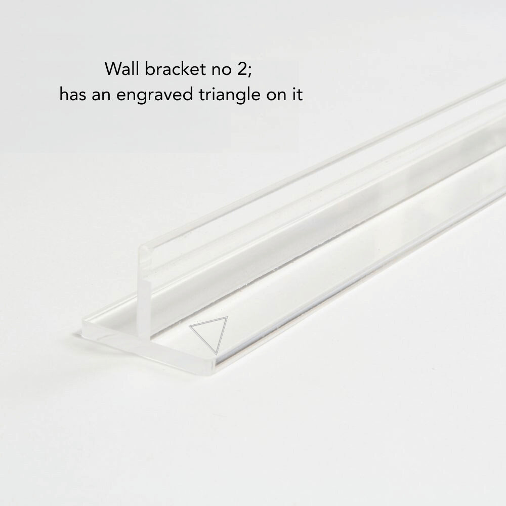 Hiddin Zig Zag Gate Replacement Wall Bracket