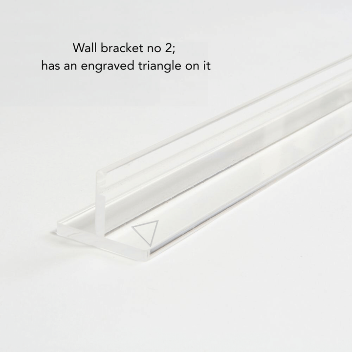 Hiddin Zig Zag Gate Replacement Wall Bracket