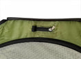 Load image into Gallery viewer, Hen Pen Starter Pop-Up Chick Brooder, olive-green fabric with black zipper and white mesh panel.
