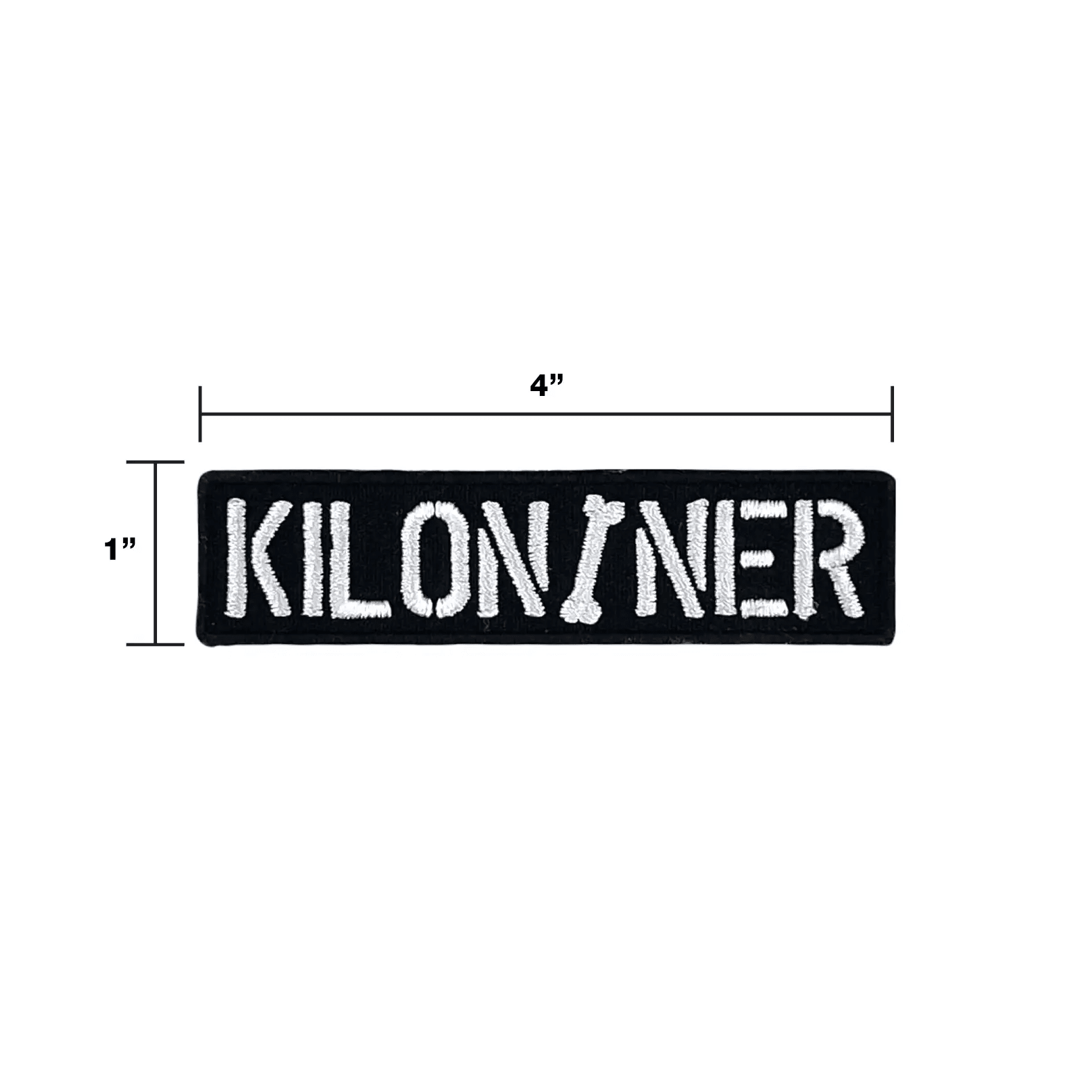The Kiloniner Mini Embroidered Tactical Morale Patch