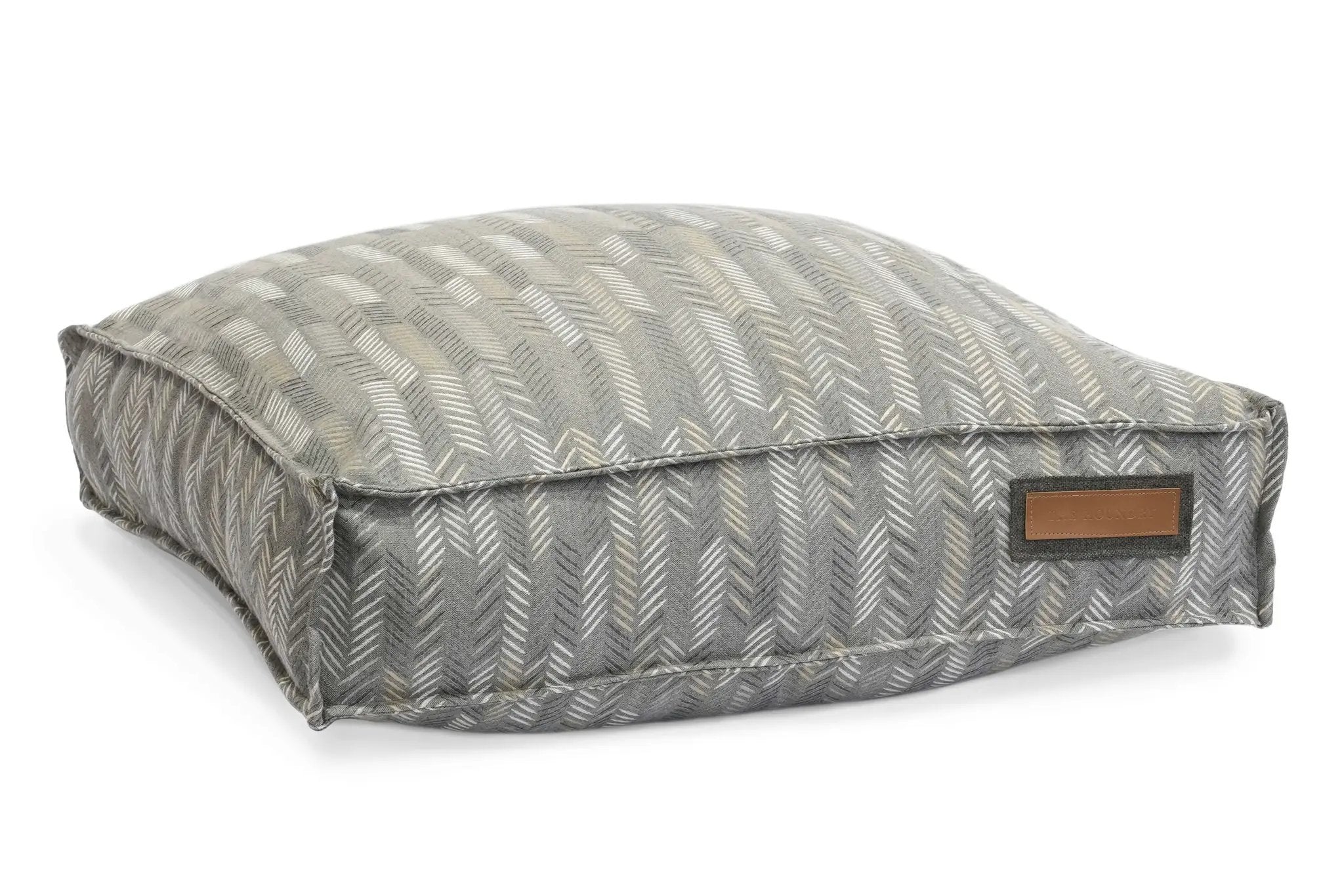 Lounger Pet Bed Muttly Merle Made From Recycled Bottles by DC-The Houndry