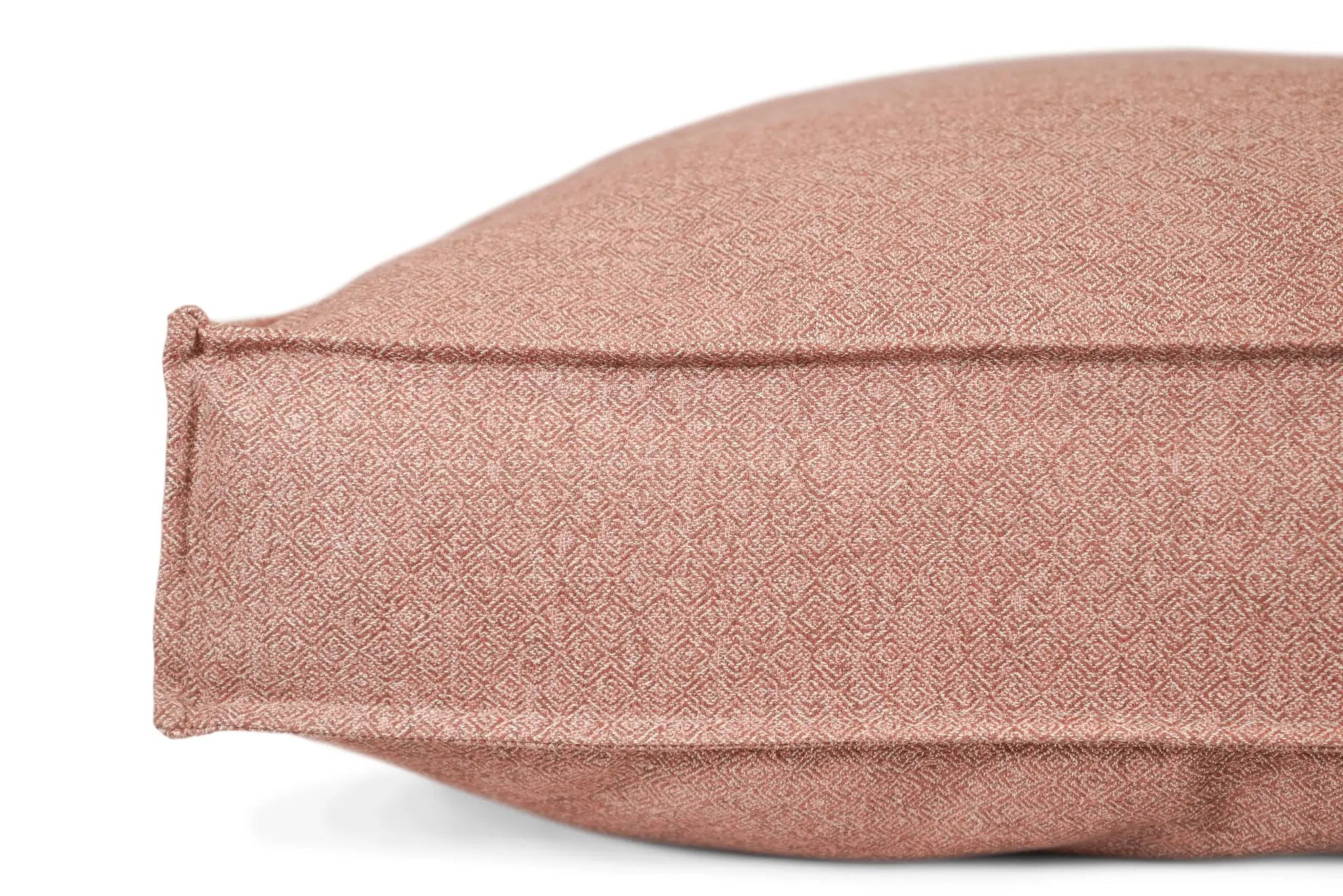 Lounger Cozy Pet Bed Recycled Plastic Fill Pittie Pink by DC-The Houndry