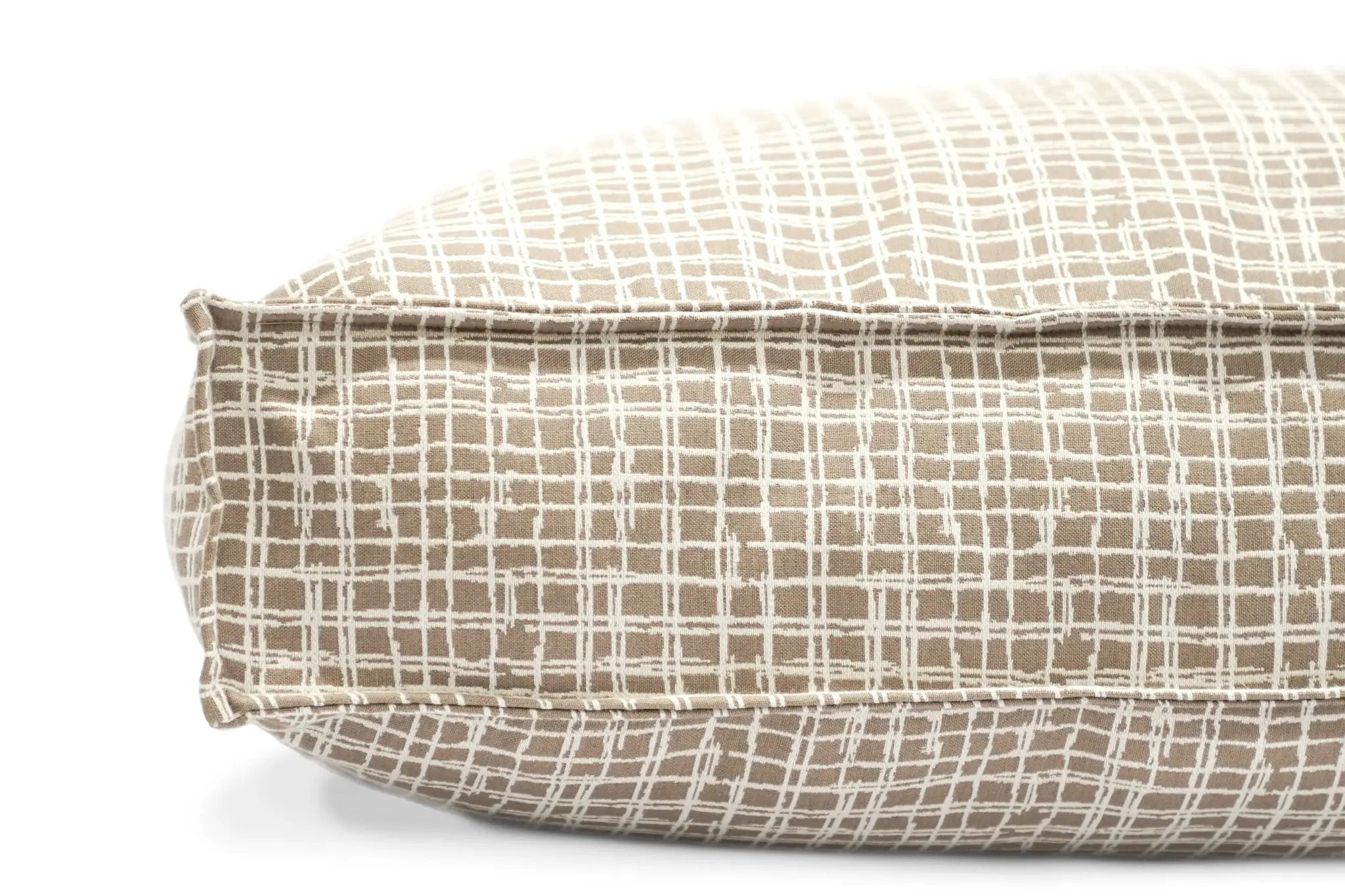 Lounger Pet Bed In Dapper Dalmatian With Recycled Fill by DC-The Houndry