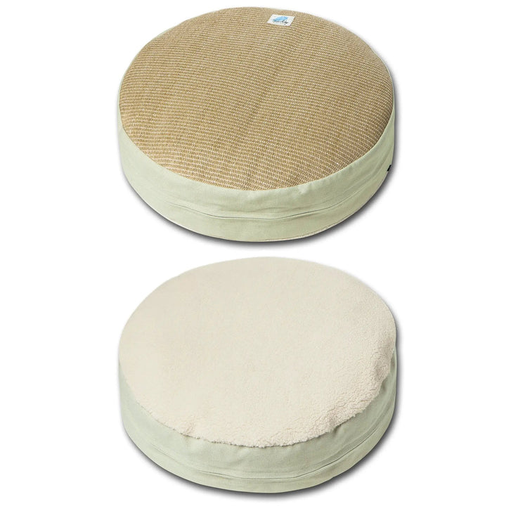 Touchcat Claw Ver Nest Rounded Scratching Cat Bed With Built In Teaser Toy Durable Nylon Scratch Proof Shell by Pet Life
