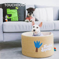 Carica l'immagine nel visualizzatore della galleria, Touchcat Claw Ver Nest Rounded Scratching Cat Bed With Built In Teaser Toy Durable Nylon Scratch Proof Shell by Pet Life
