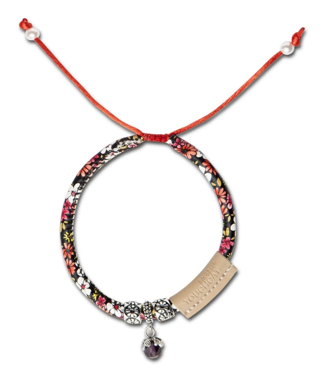 Touchcat Lucky Charms Designer Cable Cat Collar Necklace With Charm by Pet Life