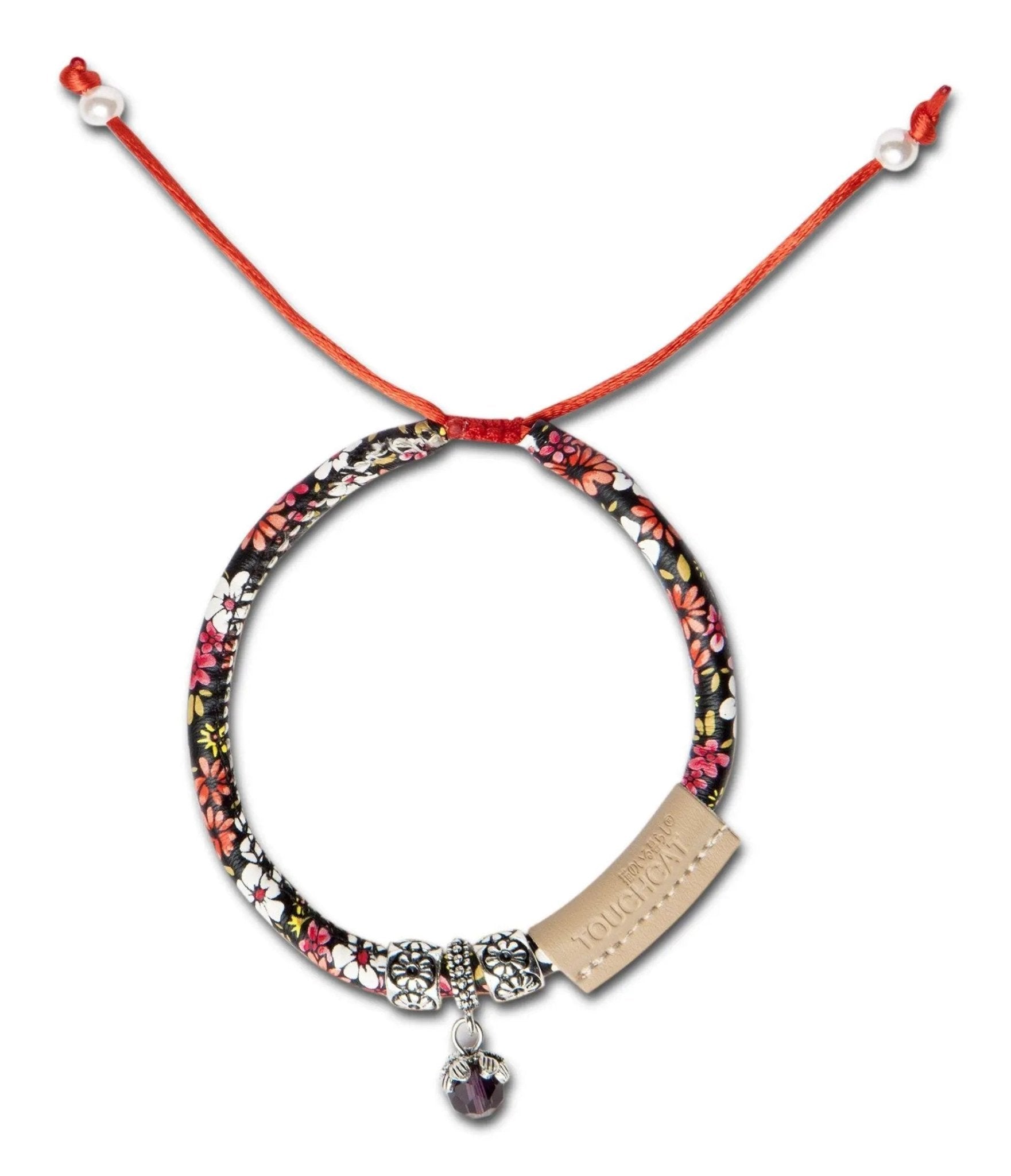 Touchcat Lucky Charms Designer Cable Cat Collar Necklace With Charm by Pet Life