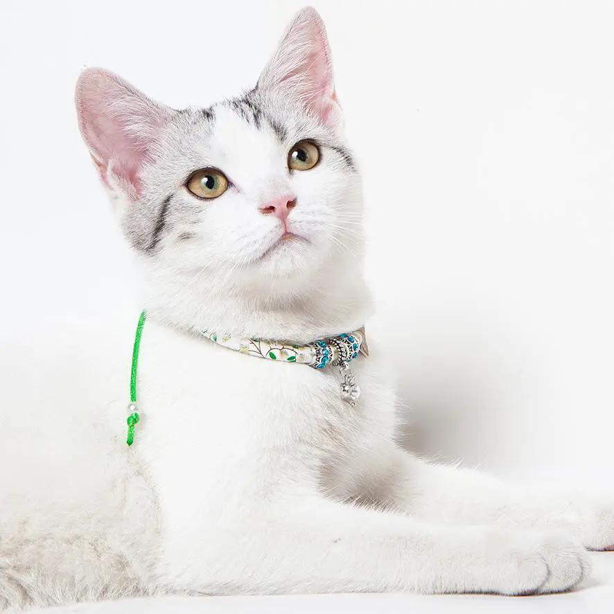 Touchcat Lucky Charms Designer Cable Cat Collar Necklace With Charm by Pet Life