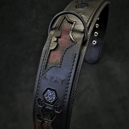 'BATMAN'' collar - Pet Collars & Harnesses from Bestia Dog Gear