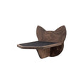 Load image into Gallery viewer, Enjoy The Wood Premium Dark Walnut Wall Mounted Wooden Cat Step by Enjoy The Wood
