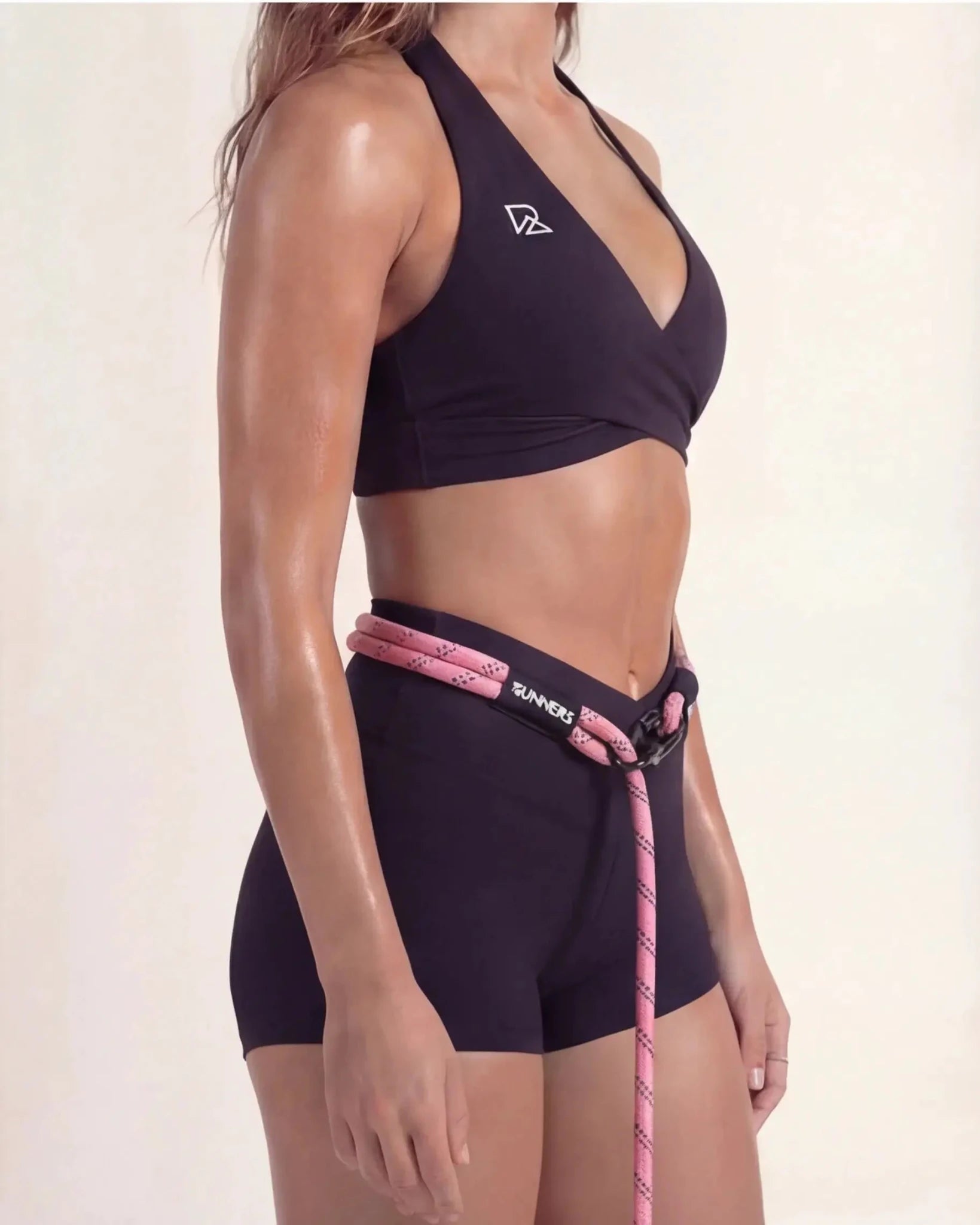 Runners Neon Pink Hands-Free Dog Leash 6FT Reflective Walking Strap by Runner's Athletics
