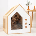 Gallery viewerに画像を読み込む, White Booth Style Wooden Dog House For Small Indoor Breeds Durable Pet Bed Room Decor Furniture Shelter Safe Space by Enjoy The Wood
