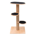 Cargar la imagen en la vista de la galería, Eco Friendly Compact Cat Tower Sustainable Plywood Climbing Levels by Enjoy The Wood
