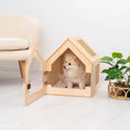Cargar la imagen en la vista de la galería, Noble Nest Wooden Indoor Dog House Stylish Home Fit For Small Dogs by Enjoy The Wood
