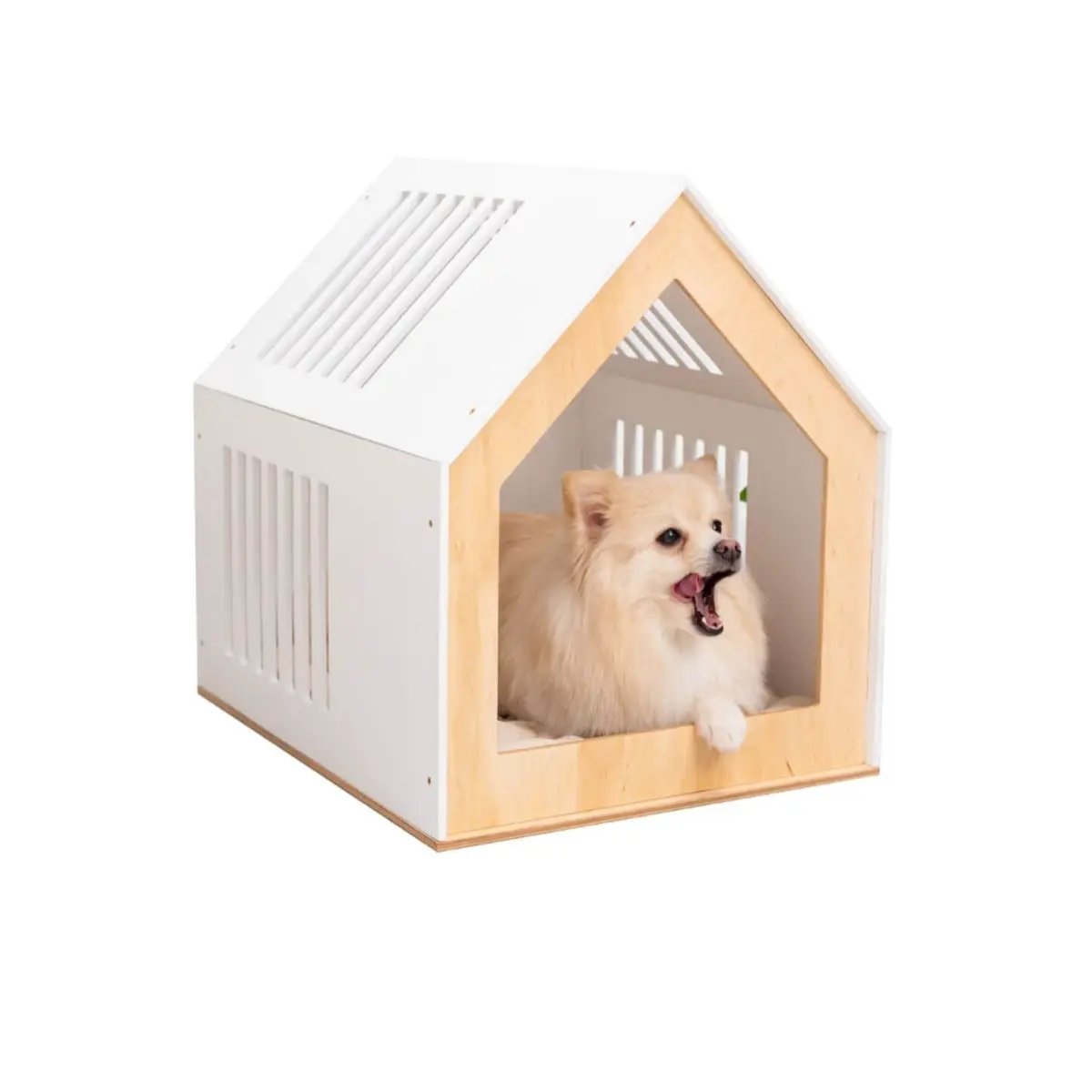 Noble Nest Wooden Indoor Dog House Stylish Home Fit For Small Dogs by Enjoy The Wood